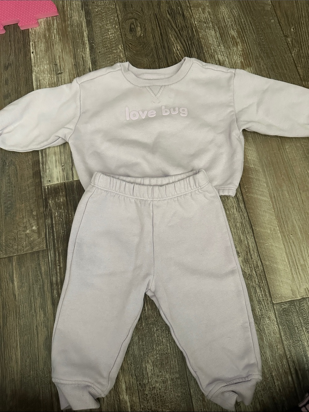 cloud island Lilac 'Love Bug' Sweatpants - Lilac